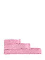 Полотенце махровое жаккард ESRA 70*140 розовый
