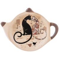 Подставка под чайные пакетики Agness Парижские коты 358-1738